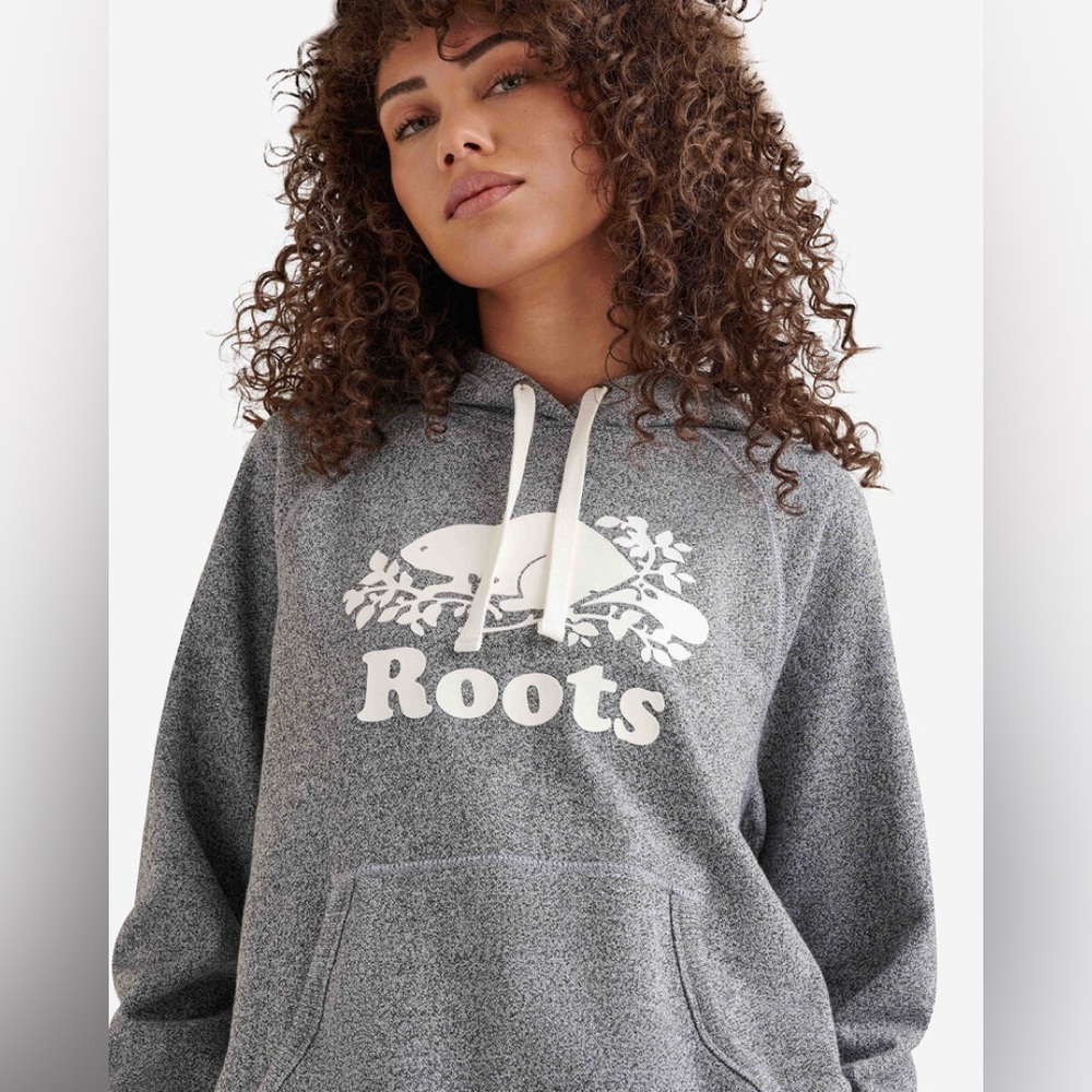 Roots Salt &‎ Pepper Organic Original Kanga Hoodie Sweatshirt